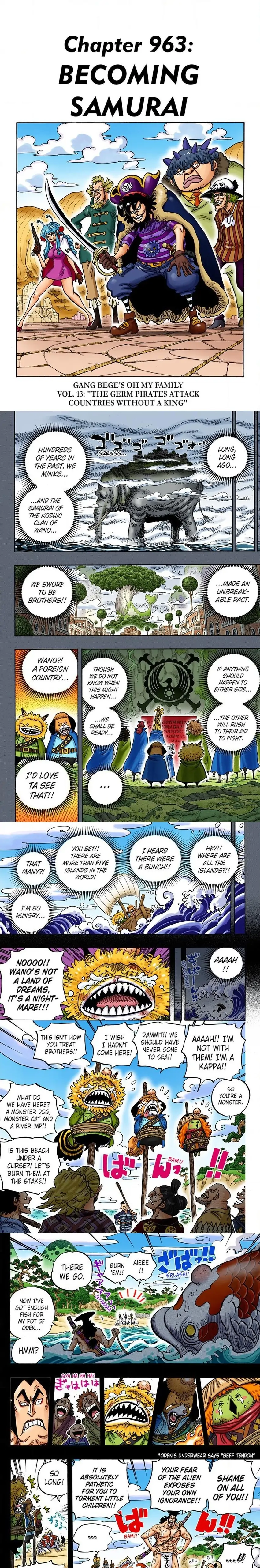One Piece Digital Colored Chapter 963 image 1